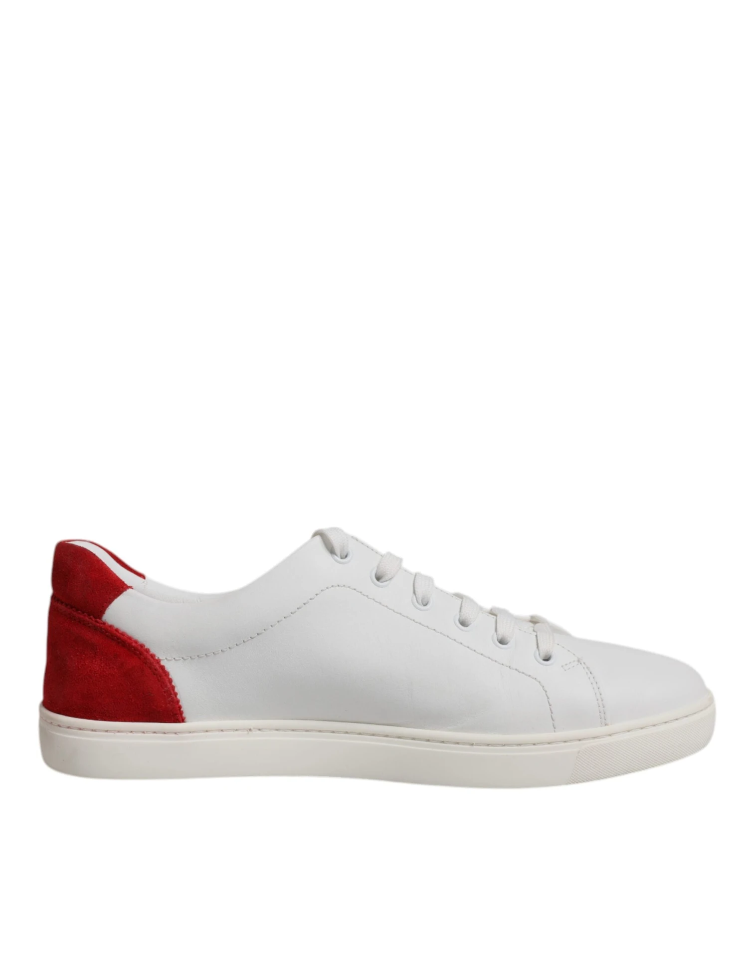 Dolce & Gabbana White Suede Leather Low Top Sneakers Men's Shoes (Pre-Owned) 3 Dolce & Gabbana White Suede Leather Low Top Sneakers Men's Shoes (Pre-Owned)