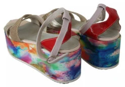 EBARRITO Multicolor Leather Ankle Strap Wedge Heel Sandals Women's Shoes (Pre-Owned) 11 EBARRITO Multicolor Leather Ankle Strap Wedge Heel Sandals Women's Shoes (Pre-Owned) -Lux Lair Store 6498028