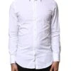 Dolce & Gabbana White GOLD Cotton Long Sleeves Dress Men's Shirt (Pre-Owned) 2 Dolce & Gabbana White GOLD Cotton Long Sleeves Dress Men's Shirt (Pre-Owned) -Lux Lair Store 6498834