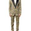 Dolce & Gabbana Multicolor Camouflage SICILIA 3 Piece Men's Suit 1 Dolce & Gabbana Multicolor Camouflage SICILIA 3 Piece Men's Suit -Lux Lair Store 6499481