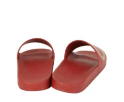 Salvatore Ferragamo Men's Groove Red Rubber Sandal -Lux Lair Store 654658 groove 6 20m 5