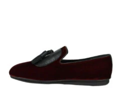 Salvatore Ferragamo Men's Finnegan Dark Red Velvet Tassel Loafer 656327 (10 M) 14 Salvatore Ferragamo Men's Finnegan Dark Red Velvet Tassel Loafer 656327 (10 M) -Lux Lair Store 656327 finnegan 10 20m layed 20flat 7