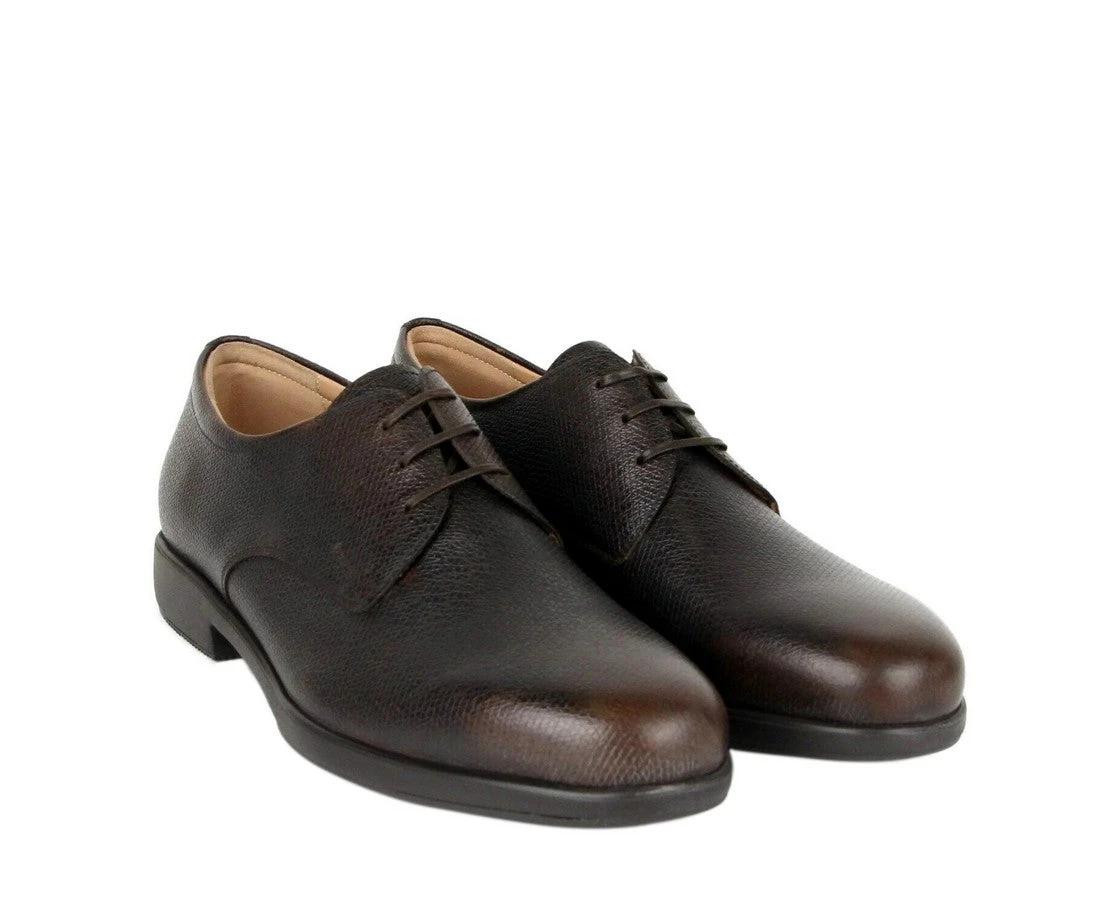 Salvatore Ferragamo Pebble Leather Oxford Shoe 14 Salvatore Ferragamo Pebble Leather Oxford Shoe - Image 12