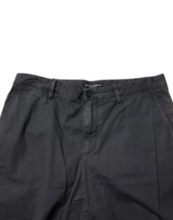 Dolce & Gabbana Dark Gray Cotton Mid Waist Men Bermuda Men's Shorts (Pre-Owned) 10 Dolce & Gabbana Dark Gray Cotton Mid Waist Men Bermuda Men's Shorts (Pre-Owned) -Lux Lair Store 6666101