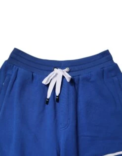 Dolce & Gabbana Blue Logo Cotton Bermuda SweatMen's Men's Shorts 9 Dolce & Gabbana Blue Logo Cotton Bermuda SweatMen's Men's Shorts -Lux Lair Store 6669091