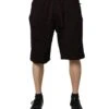 Dolce & Gabbana Bordeaux Cotton Bermuda SweatMen's Men's Shorts (Pre-Owned) 1 Dolce & Gabbana Bordeaux Cotton Bermuda SweatMen's Men's Shorts (Pre-Owned) -Lux Lair Store 6669409