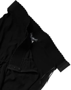 Dolce & Gabbana Black Mermaid Cut High Waist Midi Women's Skirt 11 Dolce & Gabbana Black Mermaid Cut High Waist Midi Women's Skirt -Lux Lair Store 6757278