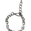 Dolce & Gabbana Silver Tone Chain Lobster Clasp Logo Gray Pearls Men's Bracelet 2 Dolce & Gabbana Silver Tone Chain Lobster Clasp Logo Gray Pearls Men's Bracelet -Lux Lair Store 6761535