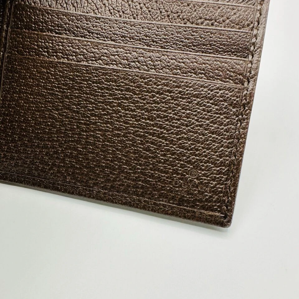Gucci 100 Centennial Men's Brown Leather Bifold Wallet 9 Gucci 100 Centennial Men's Brown Leather Bifold Wallet - Image 7