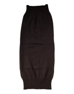 Dolce & Gabbana Brown Cashmere Knitted Neck Warmer Foulard Men's Scarf -Lux Lair Store 6763165