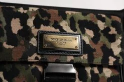 Dolce & Gabbana Multicolor Leopard Jacquard Crossbody Men's Bag -Lux Lair Store 6783800