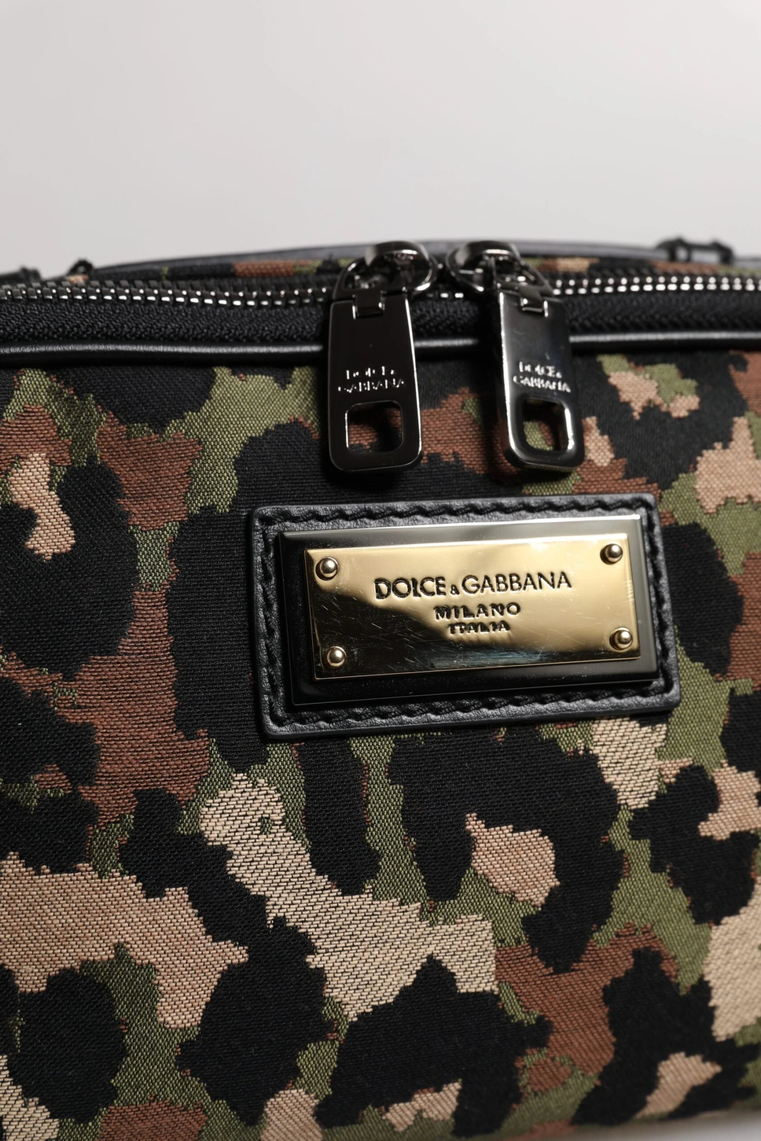 Dolce & Gabbana Multicolor Leopard DG Logo Belt Waist Fanny Pack Men's Bag 7 Dolce & Gabbana Multicolor Leopard DG Logo Belt Waist Fanny Pack Men's Bag - Image 5