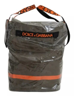 Dolce & Gabbana Green Fashion Expression Oversized Plastic Tote Men's Bag (Pre-Owned) -Lux Lair Store 6784878