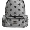 Dolce & Gabbana Polyester Gray Black DG Logo Plaque Backpack Men's Bag 1 Dolce & Gabbana Polyester Gray Black DG Logo Plaque Backpack Men's Bag -Lux Lair Store 6786395