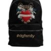 Dolce & Gabbana Black Nylon #DGFAMILY Embellished Backpack VULCANO Men's Bag -Lux Lair Store 6786409