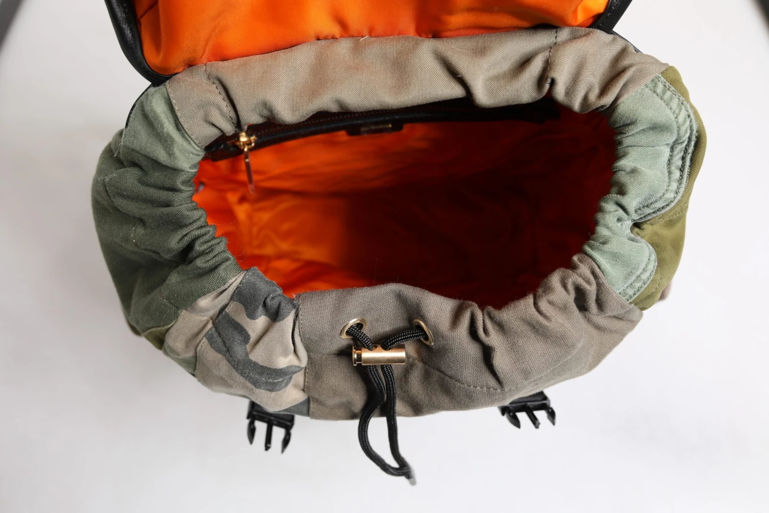 Dolce & Gabbana Military Green Patchwork School Backpack Men's Bag 7 Dolce & Gabbana Military Green Patchwork School Backpack Men's Bag - Image 5