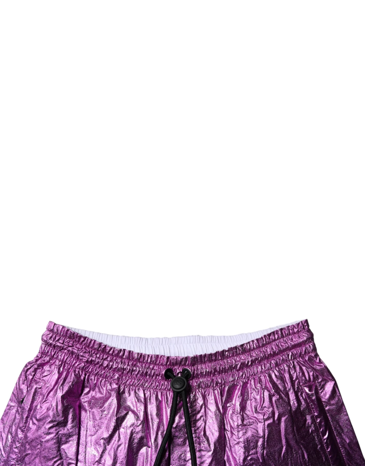 Dolce & Gabbana Metallic Pink Purple Two Tone Bermuda Men's Shorts 6 Dolce & Gabbana Metallic Pink Purple Two Tone Bermuda Men's Shorts - Image 4