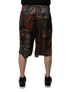 Dolce & Gabbana Multicolor Marble Print Trouser Bermuda Men's Shorts 8 Dolce & Gabbana Multicolor Marble Print Trouser Bermuda Men's Shorts -Lux Lair Store 6800250