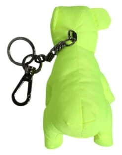 Dolce & Gabbana Green Bear Embroidered Logo Keychain Clasp Men's Keyring 9 Dolce & Gabbana Green Bear Embroidered Logo Keychain Clasp Men's Keyring -Lux Lair Store 6802544