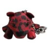 Dolce & Gabbana Red Black Polyester Animal Silhouette Keychain Men's Keyring -Lux Lair Store 6802938