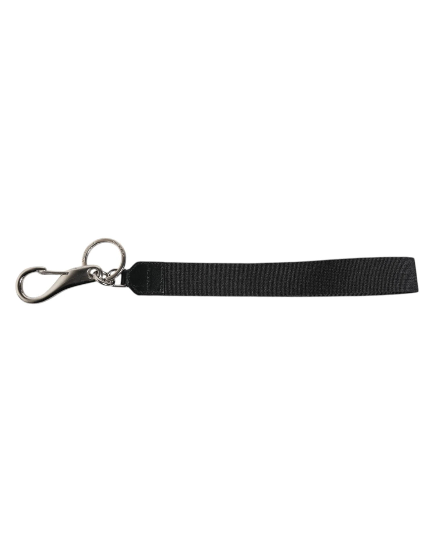 Dolce & Gabbana Black Nylon Logo DG Crown Men's Holder Keychain Men's Keyring 5 Dolce & Gabbana Black Nylon Logo DG Crown Men's Holder Keychain Men's Keyring - Image 3