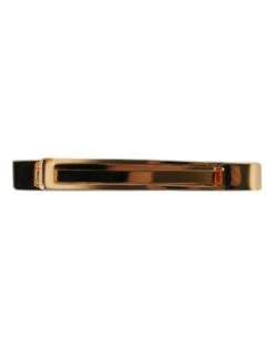 Dolce & Gabbana Gold Tone Brass Logo Branded Tie Clip Men's Bar -Lux Lair Store 6803467