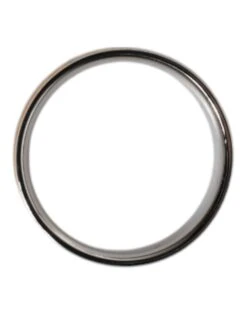 Dolce & Gabbana Gold Silver Tone Real Brass DG Logo Men's Ring -Lux Lair Store 6803938