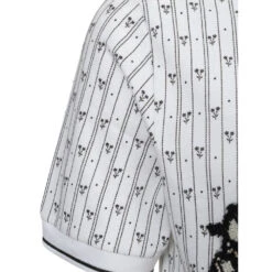 Dolce & Gabbana White Cotton Polo Men's Shirt -Lux Lair Store 6824326