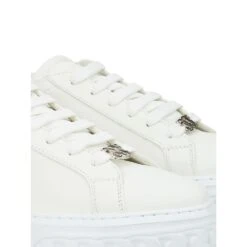 Casadei Sleek White Leather Women's Sneakers -Lux Lair Store 6825823