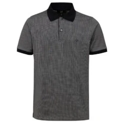 Dunhill Black Cotton Polo Men's Shirt