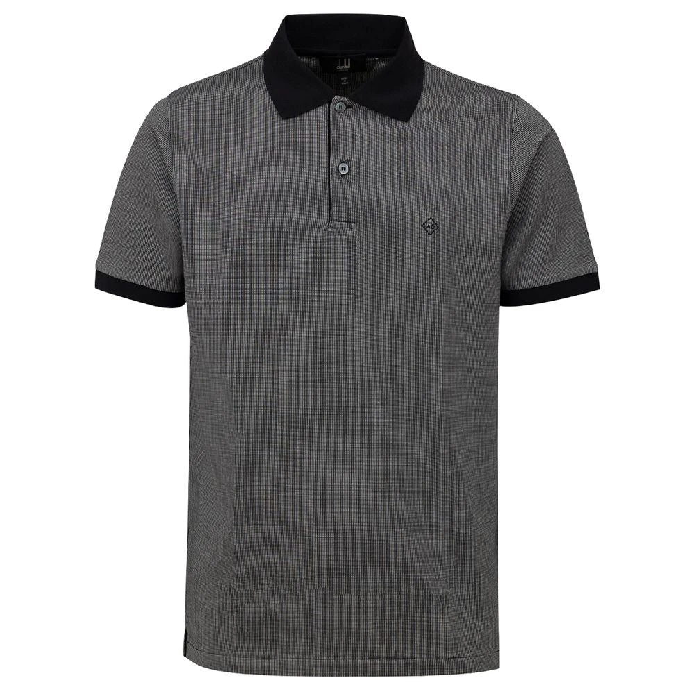 Dunhill Black Cotton Polo Men's Shirt 3 Dunhill Black Cotton Polo Men's Shirt