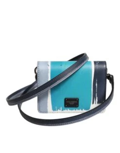 Dolce & Gabbana Multicolor Leather DG Logo Bifold Card Holder Men's Wallet