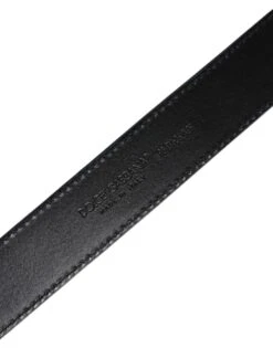 Dolce & Gabbana Blue Beige Leather Weaved Metal Buckle Men's Belt (Pre-Owned) -Lux Lair Store 6895290