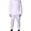 Dolce & Gabbana White Cotton Shirt Pants Pajama Set Men's Sleepwear 2 Dolce & Gabbana White Cotton Shirt Pants Pajama Set Men's Sleepwear -Lux Lair Store 6930624