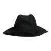 Dolce & Gabbana Black Wide Brim Trilby Fedora Women's Hat 1 Dolce & Gabbana Black Wide Brim Trilby Fedora Women's Hat -Lux Lair Store 6993095