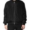 Dolce & Gabbana Black Long Sleeves Full Zip Bomber Men's Jacket (Pre-Owned)