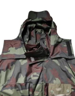 Dolce & Gabbana Multicolor Camouflage Button Hooded Men's Jacket 10 Dolce & Gabbana Multicolor Camouflage Button Hooded Men's Jacket -Lux Lair Store 7007314