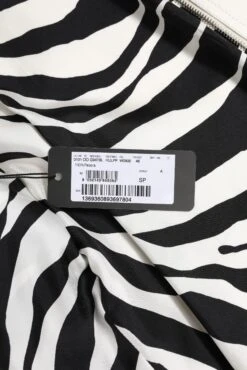 Dolce & Gabbana White Collared Full Zip Biker Coat Men's Jacket -Lux Lair Store 7007349