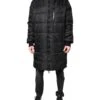 Dolce & Gabbana Black Hooded Parka Winter Men Coat Men's Jacket (Pre-Owned)
