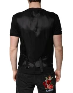 Dolce & Gabbana Maroon Wool Waistcoat Dress Formal Men's Vest 9 Dolce & Gabbana Maroon Wool Waistcoat Dress Formal Men's Vest -Lux Lair Store 7010038