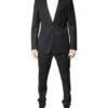 Dolce & Gabbana Dark Gray Wool Single Breasted 2 Piece Men's Suit (Pre-Owned)