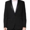 Dolce & Gabbana Black Wool Single Breasted 2 Piece Men's Suit