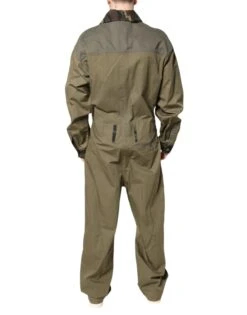 Dolce & Gabbana Brown Cotton Stretch Shirt Pants Casual Men's Set -Lux Lair Store 7087564