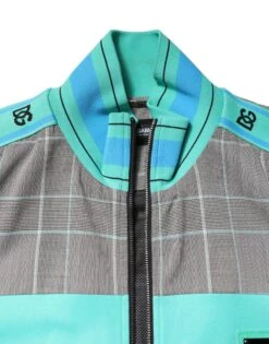 Dolce & Gabbana Multicolor Plaid Full Zip Windbreaker Men's Jacket (Pre-Owned) -Lux Lair Store 7087763