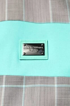 Dolce & Gabbana Multicolor Plaid Full Zip Windbreaker Men's Jacket (Pre-Owned) -Lux Lair Store 7087764