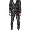 Dolce & Gabbana Black Gray MARTINI Jacquard Men 3 Piece Men's Suit 1 Dolce & Gabbana Black Gray MARTINI Jacquard Men 3 Piece Men's Suit -Lux Lair Store 7089110