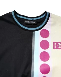 Dolce & Gabbana Multicolor Printed Logo Short Sleeve Men's T-shirt (Pre-Owned) 10 Dolce & Gabbana Multicolor Printed Logo Short Sleeve Men's T-shirt (Pre-Owned) -Lux Lair Store 7114324