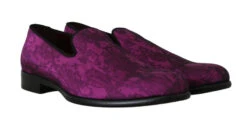 Dolce & Gabbana Purple Jacquard Loafers Dress Formal Men's Shoes 10 Dolce & Gabbana Purple Jacquard Loafers Dress Formal Men's Shoes -Lux Lair Store 7164977