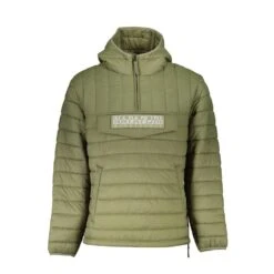 Napapijri Green Polyamide Men Men's Jacket