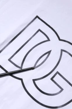 Dolce & Gabbana Yellow Silk Silver DG Logo Geometric Men's T-shirt (Pre-Owned) 9 Dolce & Gabbana Yellow Silk Silver DG Logo Geometric Men's T-shirt (Pre-Owned) -Lux Lair Store 7217580